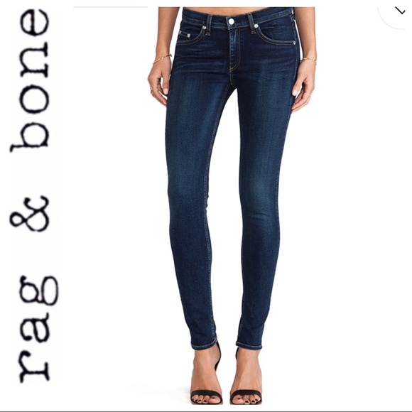rag & bone Denim - 💕SALE💕 Rag & Bone Skinny Dark Wash Jeans